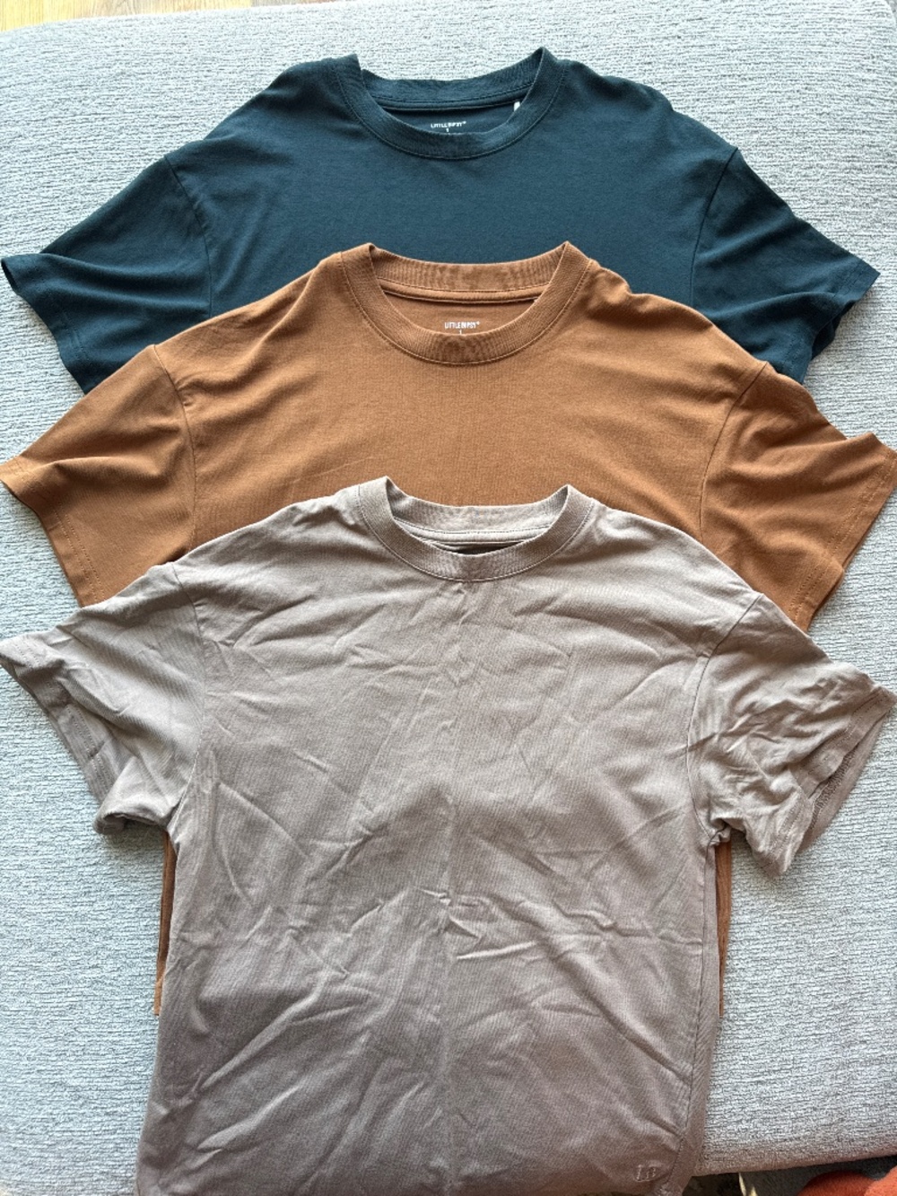 3 little Bipsy bamboo oversized shirts